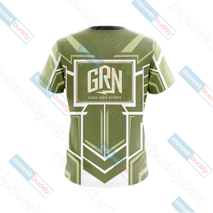 Team Fortress 2 - GRN - GLOBAL RADIO NETWORK Unisex 3D T-shirt   