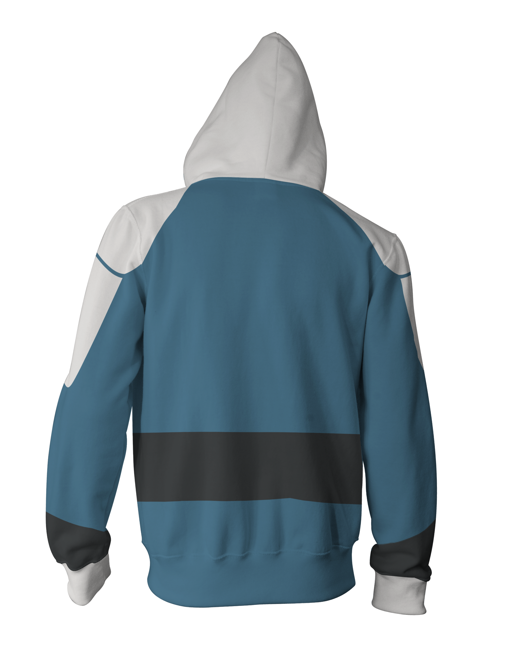 Mobile Suit Gundam Kira Yamato (Gundam) Cosplay Zip Up Hoodie Jacket   