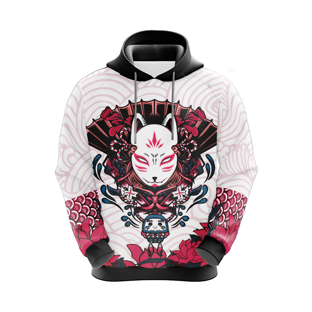 Naruto Kitsune Mask Unisex 3D T-shirt   