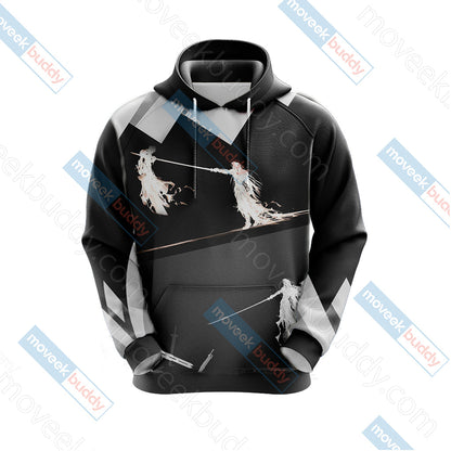 Final Fantasy 7 - Sephiroth v Cloud Unisex 3D T-shirt   