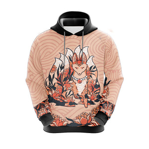 Nine Tail Fox Unisex 3D T-shirt   