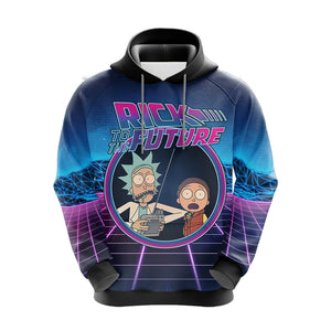 Back To The Future x Rick and Morty Unisex 3D T-shirt   