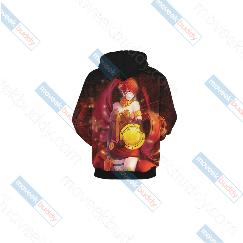 RWBY Pyrrha Nikos Unisex 3D T-shirt   