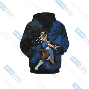 Street Fighter - Chun Li Unisex 3D T-shirt   