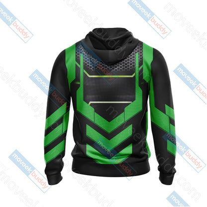Captain Qwark Symbol Unisex 3D T-shirt   