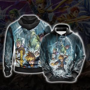 Golden Sun Unisex 3D T-shirt Hoodie S 