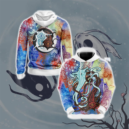 Legend Of Korra - Raava and Vaatu Unisex 3D T-shirt Hoodie S 