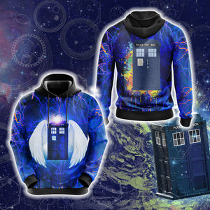 Doctor Who - Tardis New Style Unisex 3D T-shirt Hoodie S 