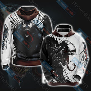 Spider-Man - Venom New Look Unisex 3D T-shirt Hoodie S 