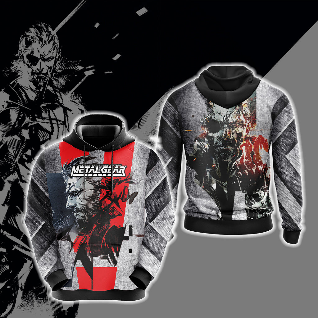 metal gear solid hoodie Metal Gear Solid New Style Unisex 3D T-shirt – MoveekBuddyShop