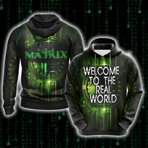 The Matrix Welcome To The Real World Unisex 3D T-shirt Hoodie S 