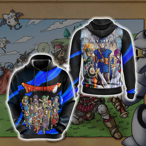 Dragon Quest New Style Unisex 3D T-shirt Hoodie S 