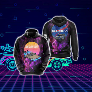 Delorean Space Unisex 3D T-shirt Hoodie S 