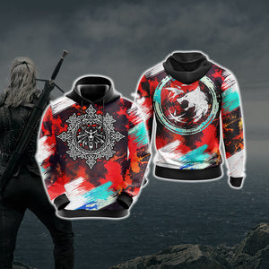 The Witcher New Version 2 Unisex 3D T-shirt Hoodie S 