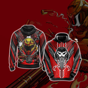 Doom - Slayers New Look Unisex 3D T-shirt Hoodie S 