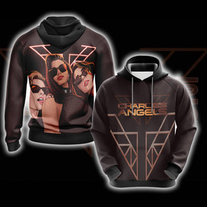 Charlie's Angels Symbol Unisex 3D T-shirt Hoodie S 