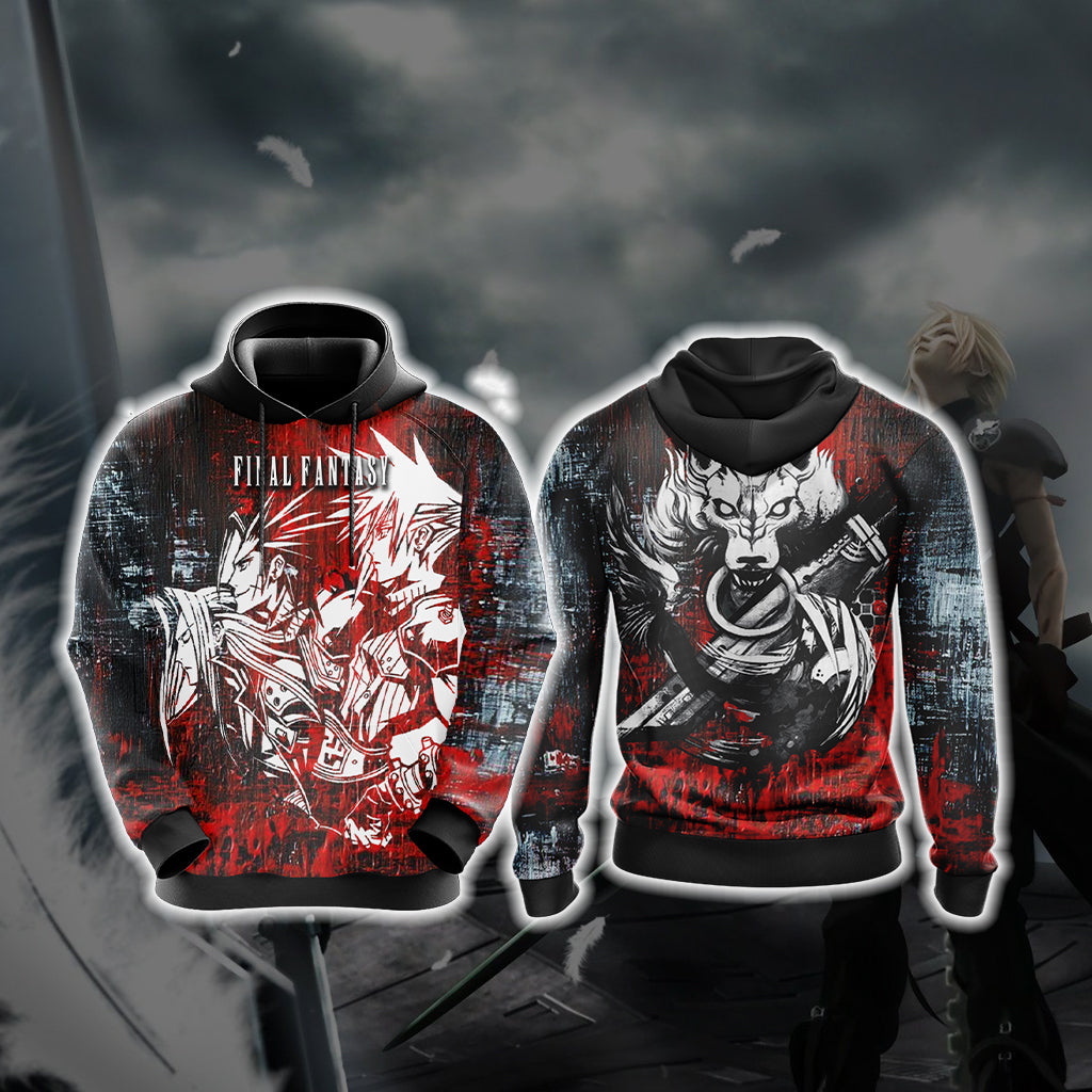 Final Fantasy 7 New Unisex 3D T-shirt Hoodie S 