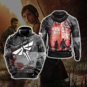 The Last of Us - When The Night Is Dark Look For The Light Unisex 3D T-shirt Hoodie S 