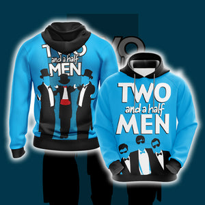 Two And A Half Men TV Show Unisex 3D T-shirt Hoodie S 