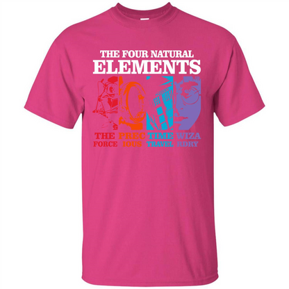 Movie T-shirt The Four Natural Elements T-shirt