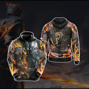 Dark Souls - Gravelord Unisex 3D T-shirt Hoodie S 