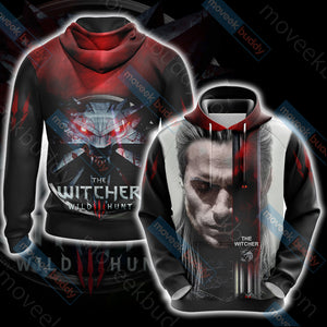 The Witcher Wild Hunt New Look Unisex 3D T-shirt Hoodie S 