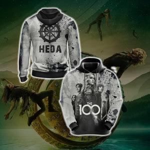The 100 (Tv Show) - Heda Unisex 3D T-shirt Hoodie S 