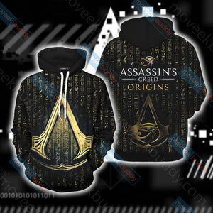 Assassin's Creed Origins New Style Unisex 3D T-shirt Hoodie S 