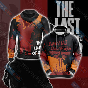 The Last of Us Part Unisex 3D T-shirt Hoodie S 