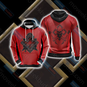 Gears of War - Locust Horde Unisex 3D T-shirt Hoodie S 