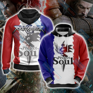 Soulcalibur - Project Soul Unisex 3D T-shirt Hoodie S 