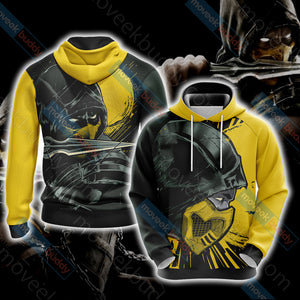 Mortal Kombat Scorpion Unisex 3D T-shirt Hoodie S 