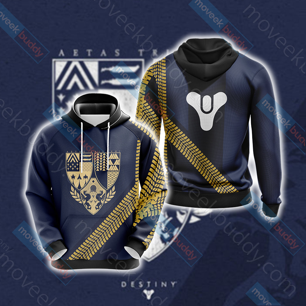 Destiny Unisex 3D T-Shirt Pullover Hoodie Zip Up Hoodie Hoodie S 