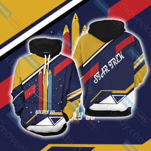 Star Trek New Unisex 3D T-shirt Hoodie S 