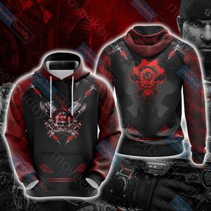 Gears Of War Unisex 3D T-shirt Hoodie S 