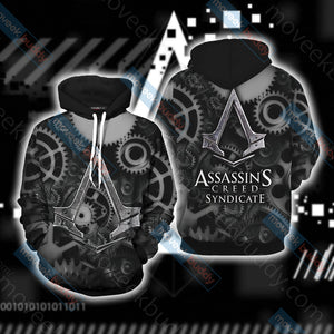 Assassin's Creed Syndicate New Style Unisex 3D T-shirt Hoodie S 