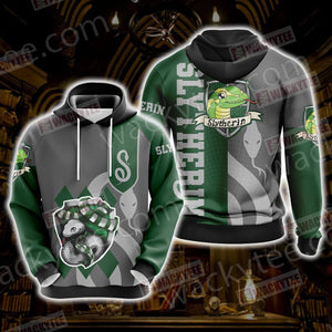 Harry Potter - Slytherin House New Wackystyle Unisex 3D T-shirt Hoodie S 