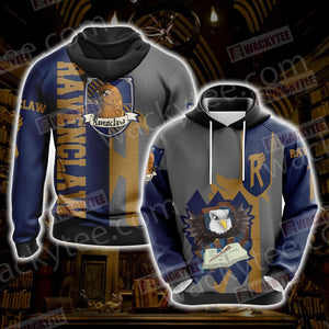 Harry Potter - Ravenclaw House New Wackystyle Unisex 3D T-shirt Hoodie S 