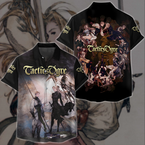 Tactics Ogre Video Game 3D All Over Printed T-shirt Tank Top Zip Hoodie Pullover Hoodie Hawaiian Shirt Beach Shorts Joggers Hawaiian Shirt S 