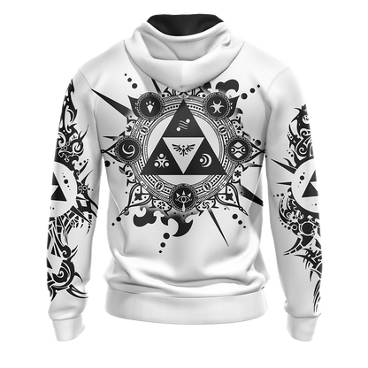 Personalized The legend of Zelda All Over Print T-shirt Zip Hoodie Pullover Hoodie   