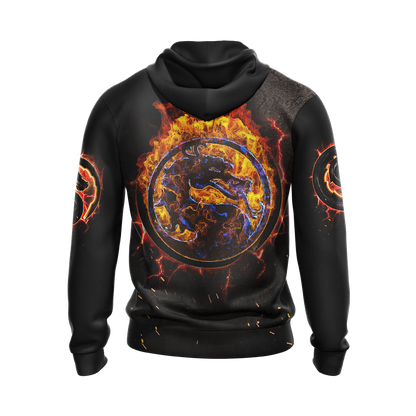 Mortal Kombat symbol Unisex 3D T-shirt   
