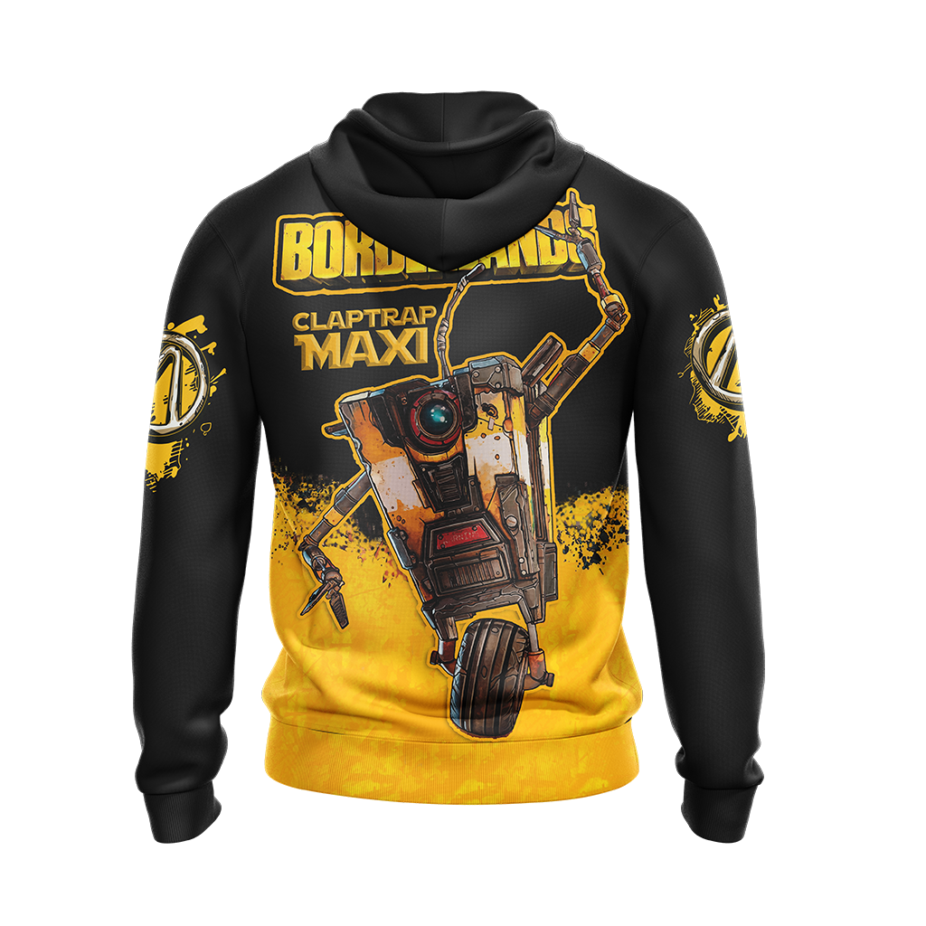 Borderlands 3 Claptrap Maxi Unisex 3D T-shirt   