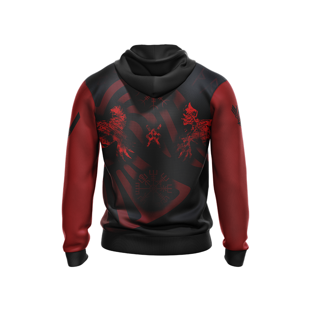 Vikings - Ravens Unisex 3D T-shirt   