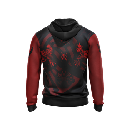 Vikings - Ravens Unisex 3D T-shirt   