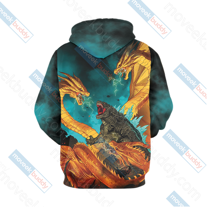 Godzilla King Of The Monsters New Look Unisex 3D T-shirt   