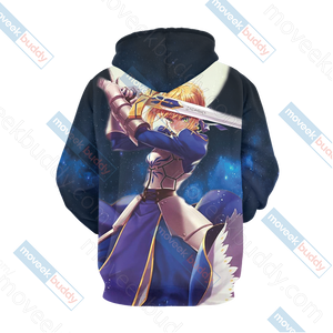 Fate/Stay Night Saber 3D T-shirt   