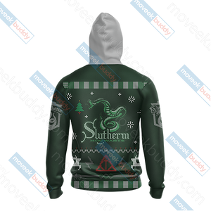 Harry Potter - Cunning Like A Slytherin Winter Style Unisex 3D T-shirt   