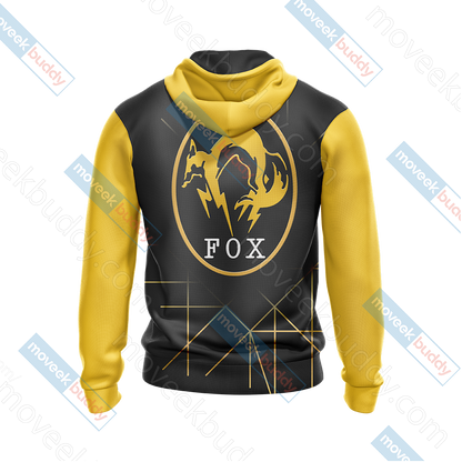 Metal Gear Solid V - FOX Unit Crest Unisex 3D T-shirt   