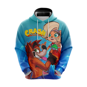 Crash Bandicoot - Crash and Coco Unisex 3D T-shirt   