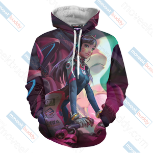 Overwatch "Shooting Star" D.Va Unisex 3D T-shirt   